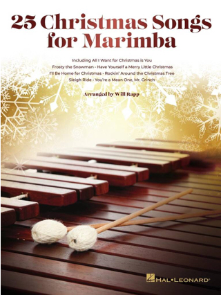 25 Christmas Songs for Marimba - Partition - Marimba