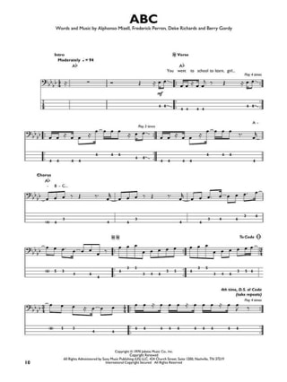 The Bassist's Fake Book - Partition