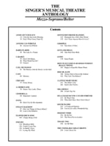 The Singer's Musical Theatre Anthology Volume 1 - Mezzo - Soprano / Alto