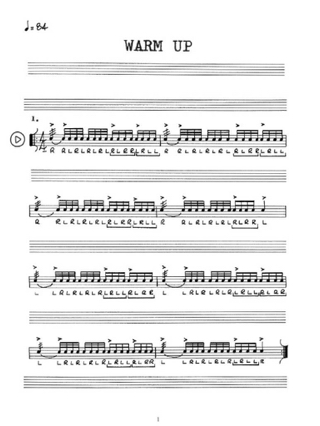 Gaddiments - Steve Gadd - Partition - Batterie