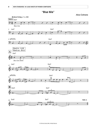 New Standards 101 Lead Sheets By Women Composers - Partition - Jazz