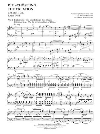Die Schöpfung - The Creation - Haydn Josef - Partition