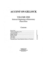 Accent on Gillock Volume 1 - William Gillock - Partition - Piano