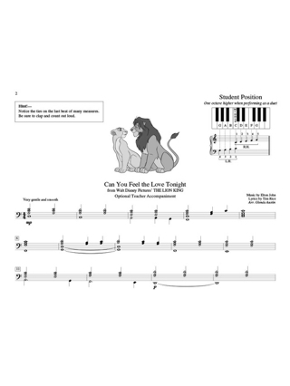Teaching Little Fingers To Play Disney Tunes - Walt Disney - Partition