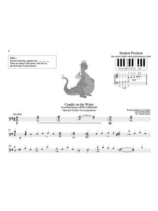 Teaching Little Fingers To Play Disney Tunes - Walt Disney - Partition