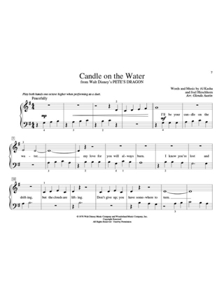 Teaching Little Fingers To Play Disney Tunes - Walt Disney - Partition