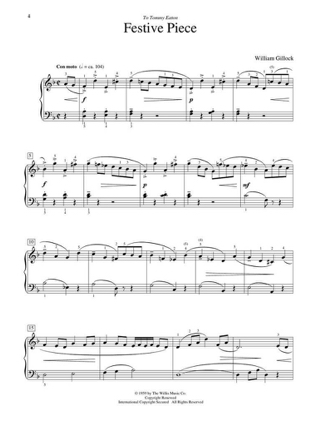 Classic Piano Repertoire - William Gillock - Partition - Piano