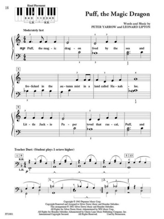 PlayTime Piano Popular Level 1 - Partition