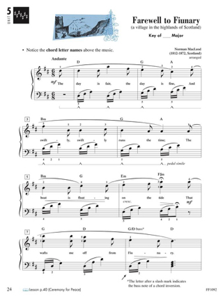 Piano Adventures - Performance Book - Level 4