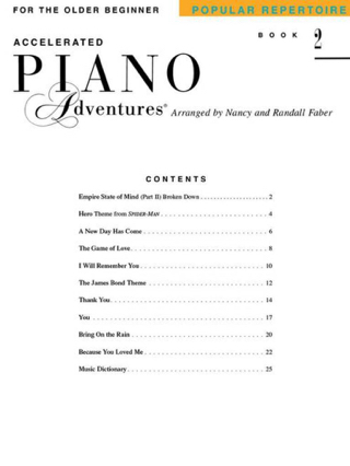 Accelerated Piano Adventures - Repertoire Book 2