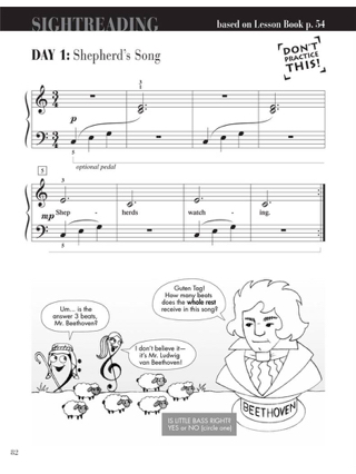 Piano Adventures Sightreading Level 1 - Nancy Faber & Randall Faber
