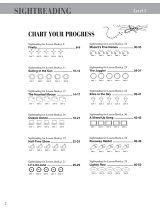 Piano Adventures Sightreading Level 1 - Nancy Faber & Randall Faber