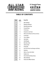 All Star Bluegrass Jam Along - David Grier - Partition - Guitare