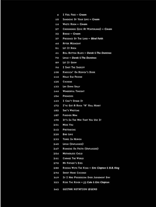 Eric Clapton - Complete Clapton - Eric Clapton - Partition