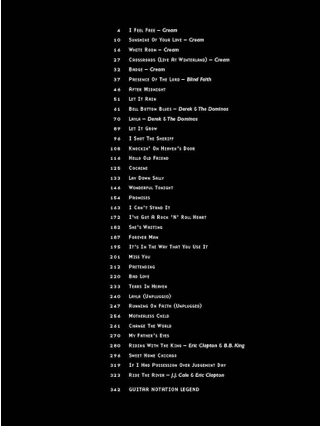 Eric Clapton - Complete Clapton - Eric Clapton - Partition