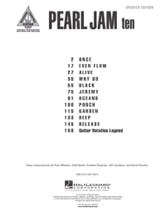 Ten - Pearl Jam - Partition - Pop / Rock