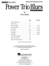 Power Trio Blues Guitar - Dave Rubin - Partition - Guitare
