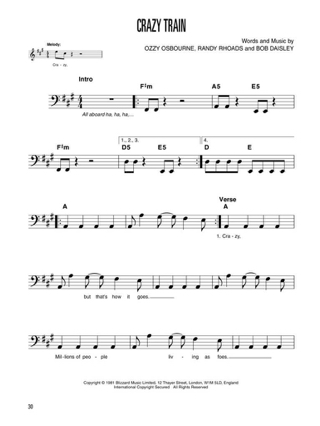 More Easy Pop Bass Lines - Partition - Pop / Rock