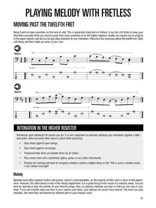 Fretless Bass - Partition
