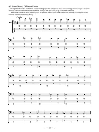 Bass Hanon - Partition