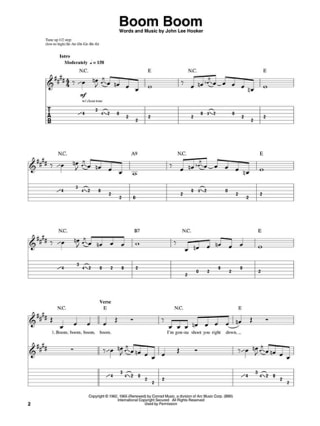 Hal Leonard Guitar Method - Blues Guitar Songs - Partition