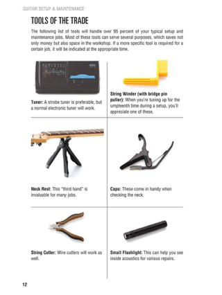 Guitar Set Up & Maintenance - Partition