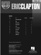 Guitar Play-Along Volume 24 - Eric Clapton - Eric Clapton - Partition