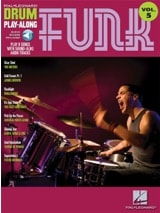 Drum play-along volume 5 - Funk - Partition - Batterie