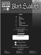 Guitar play-along volume 67 - Black Sabbath - Black Sabbath