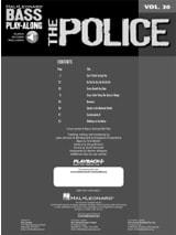 Bass Play-Along Volume 20 -The Police - The Police - Partition