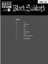 Bass Play-Along Volume 26 - Black Sabbath - Black Sabbath - Partition