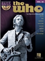Bass play-along volume 28 - The Who - The Who - Partition - Pop / Rock