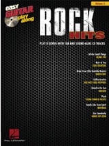 Easy guitar play along volume 3 - Rock hits - Partition - Guitare