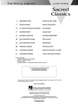 Sacred Classics. Voix Grave - Partition - Recueils