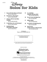 Disney Solos For Kids - Partition - Musique de film
