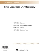 The Oratorio Anthology. Baryton / Basse - Partition - Recueils
