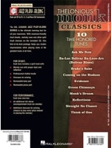 Jazz play-along volume 90 - Thelonious Monk - Thelonious Monk