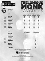 Jazz play-along volume 91 - Thelonious Monk - Thelonious Monk