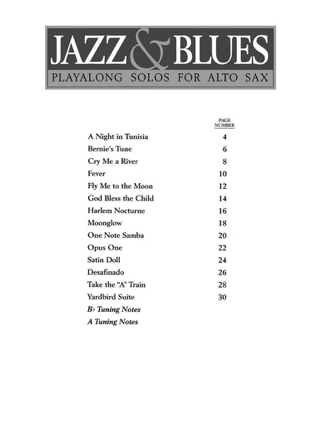 Jazz & Blues - Partition - Saxophone