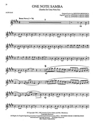 Jazz & Blues - Partition - Saxophone
