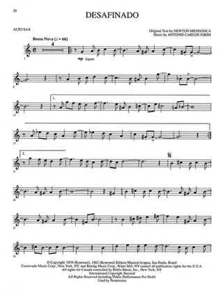Jazz & Blues - Partition - Saxophone
