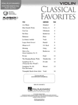 Classical Favorites - Partition - Violon