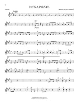 Pirates des Caraïbes - Violon - Klaus Badelt - Partition - Violon