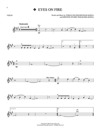 Twilight - Partition - Violon