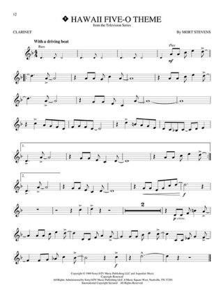 Great Themes - Clarinette - Partition