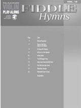 Violin play-along volume 18 - Fiddle Hymns - Partition - Violon