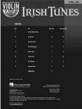 Violin play-along volume 20 - Irish Tunes - Partition - Violon