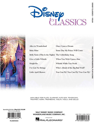 Disney Classics - DISNEY - Partition - Violon