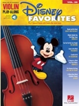 Violin play-along volume 29 - Disney favorites - Partition - Violon