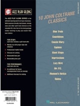 Jazz play-along volume 13 - John Coltrane - John Coltrane - Partition